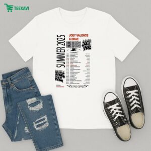 Joey Valence And Brae Summer 2025 Festivals Tour Dates T-Shirt