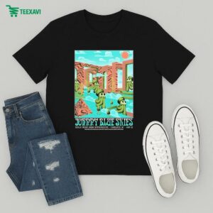 Johnny Blue Skies Gig For Show In Charlotte North Carolina At Skyla Credit Union Amphitheatre On May 13 2025 T-Shirt