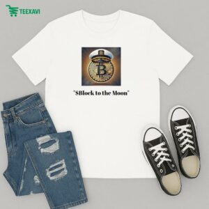 Joshua Block Block To The Moon Coin Commemorative T-Shirt