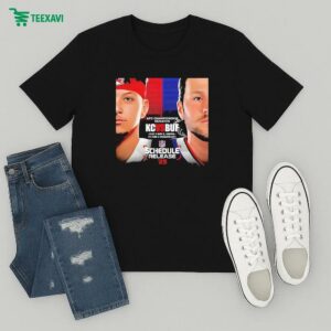 Kansas City Chiefs Vs Buffalo Bills Afc Championship Rematch 2025 NFL Schedule T-Shirt