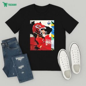Kansas City Chiefs Vs Los Angeles Chargers NFL Week 1 Schedule 2025 Matchups At Sao Paulo Game T-Shirt