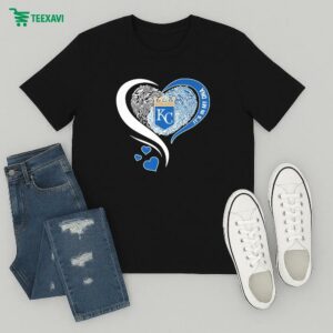 Kansas City Royals It’s In My Dna Heart T-Shirt