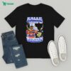 Just A Nurse Who Loves Texas Rangers Heart Hands T-Shirt