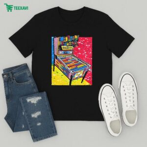 Kilby Block Party Festival 2025 The Return Fourth Year In A Row On May 15-18 2025 In Salt Lake City Lineup Pinball Machine T-Shirt
