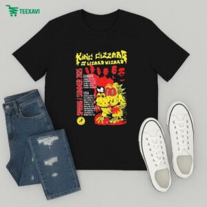 King Gizzard And The Lizard Wizard Spring And Summer Europe Usa Tour 2025 I’m In Your Mind Fuzz T-Shirt