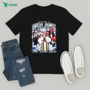 King Von Pope Leo Xiv And Chief Keef Welcome To O’block Thou Shalt Slide T-Shirt