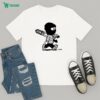 Crossed Heart Humans Whatever Cats Forever Knife T-Shirt