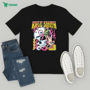 Kyle Smith Bad For Business 1993 Skull Eyes T-Shirt
