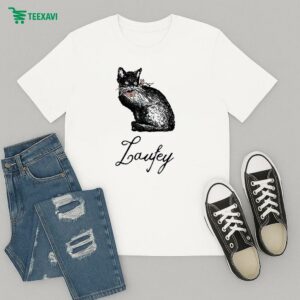 Laufey Black Cat T-Shirt