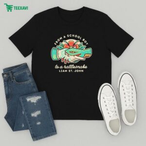 Liam St John From A School Boy To A Rattlesnake Eastham Prison Farm Blues T-Shirt