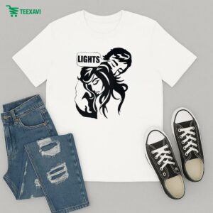 Lights Comic Embrace T-Shirt