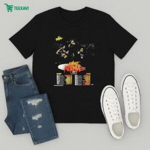 Lil Poppa Almost Normal Again Tour Dates 2025 T-Shirt