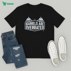 Los Angeles Dodgers Barrels Are Overrated Hands T-Shirt