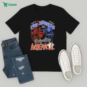 Los Angeles Dodgers Hot Dog Slayerr This Will Not End Well For You T-Shirt