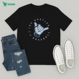 Los Angeles Dodgers Switch It Up Shaka T-Shirt