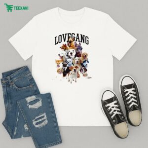 Lovegang Celebrities Dogs T-Shirt
