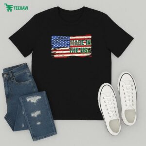 Made In The Usa American Flag T-Shirt