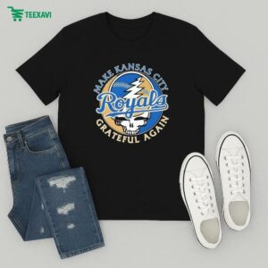 Make Kansas City Royals X Grateful Dead Again Skull T-Shirt