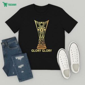 Manchester United Glory Glory Trophy T-Shirt