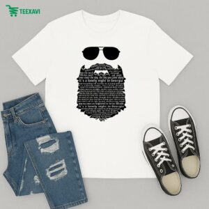 Marc Broussard Lonely Night In Georgia Beard Lyric T-Shirt