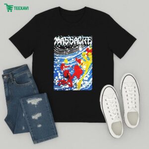 Massacre Insanity Over Europe 1992 Tour T-Shirt