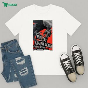Melvins Brooklyn Bowl Nashville, Tn May 17 2025 Tour T-Shirt
