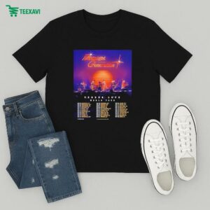 Midnight Generation Tender Love World Tour 2025 Dates T-Shirt