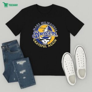 Milwaukee Brewers X Grateful Dead Make Milwaukee Grateful Again T-Shirt