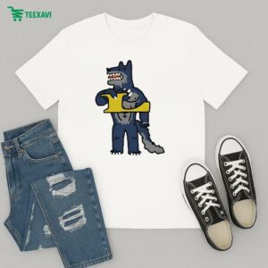 Minnesota Timberwolves Vs Los Angeles Lakers Wolves Hold This Mascot T-Shirt