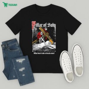 Missing Link Pillar Of Salt What Does It Take To Break A Man T-Shirt