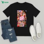 Mochakk Dua Lipa Wallpaper Collage T-Shirt