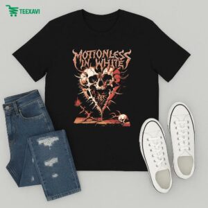 Motionless In White Synthetic Love Skulls T-Shirt