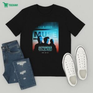 Muse Show Live Concert At House Of Culture In Helsinki Finland On 12 June 2025 T-Shirt