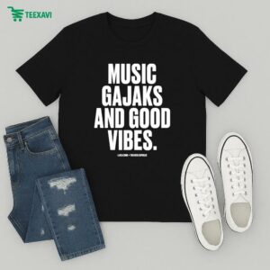 Music Gajaks And Good Vibes La Isla 2068 X The Kreol Republic 2025 T-Shirt