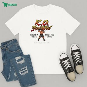 Naoya Inoue Ko You Win Round 7 Fri 24 Jan 2025 T-Shirt
