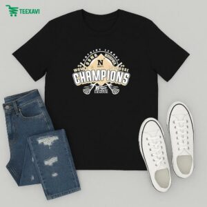Navy Midshipmen 2025 Patriot League Women’s Lacrosse Tournament Champions T-Shirt