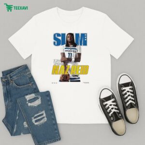 Naz Reid Two Words Minnesota Timberwolves Slam Cover T-Shirt