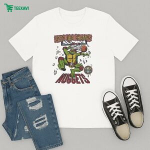 Nba X Teenage Mutant Ninja Turtles 2023 Nba Champs Denver Nuggets T-Shirt