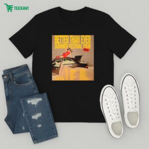 Nelly Furtado Summer Festival Tour Dates 2025 Uk And Eu T-Shirt