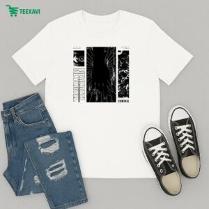 Nevertel Criminal All Of My Composure Hanging By A Thread T-Shirt