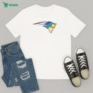 New England Patriots Logo Pride T-Shirt