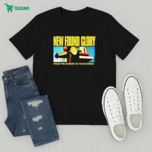 New Found Glory From The Screen To Your Stereo 2000 2025 25 Years Anniversary T-Shirt