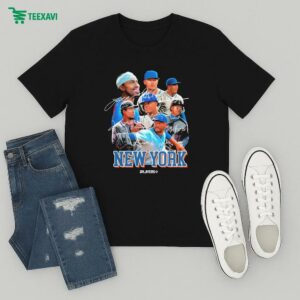 New York Mets MLB Players Series Signatures T-Shirt
