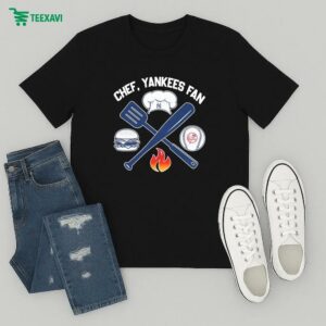 New York Yankees Chef Yankees Fan Hamburgers Bbq T-Shirt