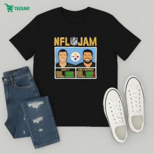NFL Jam Tj Watt And Cameron Heyward Pittsburgh Steelers T-Shirt