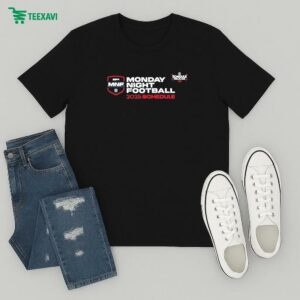 NFL Monday Night Football 2025 Schedule NFL Schedule T-Shirt