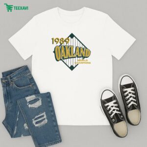 Oakland Athletics World Champions 1989 T-Shirt