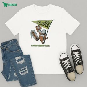 Oakmont Country Club 125th 2025 Us Open Squirrel Golf T-Shirt