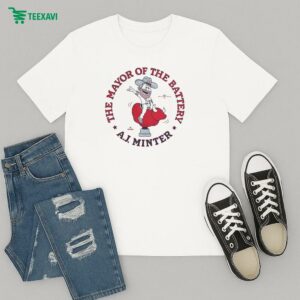 Official Aj Minter The Mayor Of The Battery T-Shirt