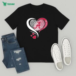Official Alabama Crimson Tide It’s In My Dna Heart T-Shirt